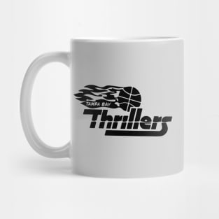 Retro Tampa Bay Thrillers CBA Basketball 1985 Mug